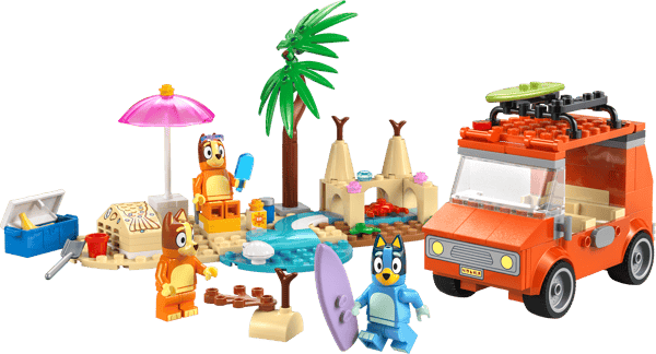 LEGO 11202 Les vacances et le voyage en voiture de Bluey