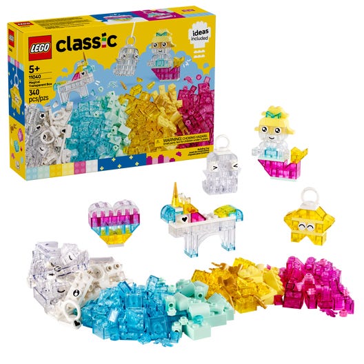 LEGO 11040 - Magiske gennemsigtige klodser