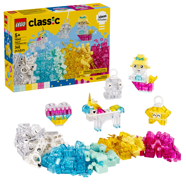 LEGO 11040 La boîte de briques transparentes magiques — visuel 2 sur 8