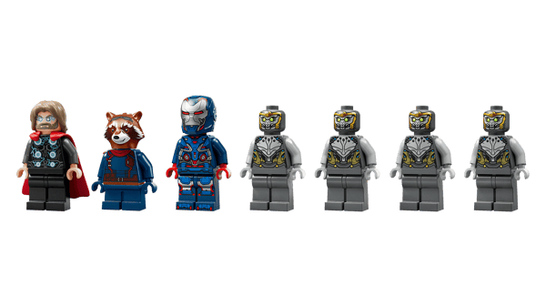 LEGO 76322 Avengers : Endgame Thor contre Chitauri — visuel 4 sur 8