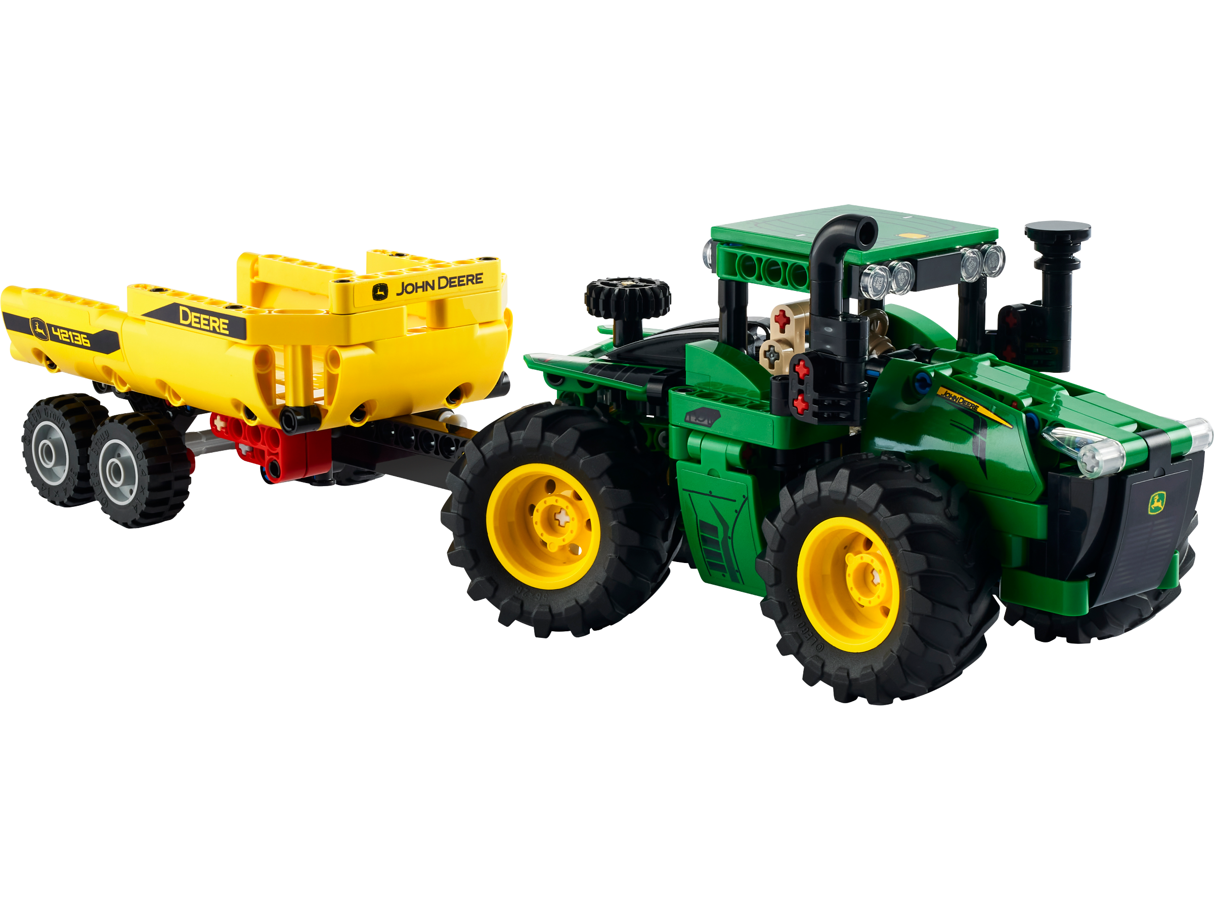Geschiktheid atomair Uitschakelen John Deere 9620R 4WD Tractor 42136 | Technic™ | Buy online at the Official  LEGO® Shop US
