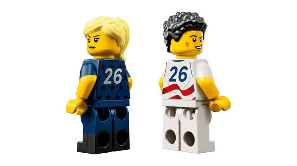 LEGO 43033 Maillot 2026 de l’équipe nationale américaine de foot — visuel 3 sur 8