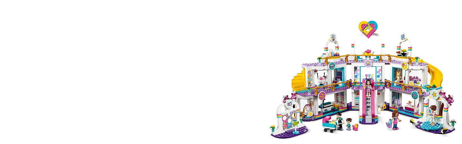 Heartlake City Shopping Mall 42604 | Friends | Buy online at the Official  LEGO® Shop US