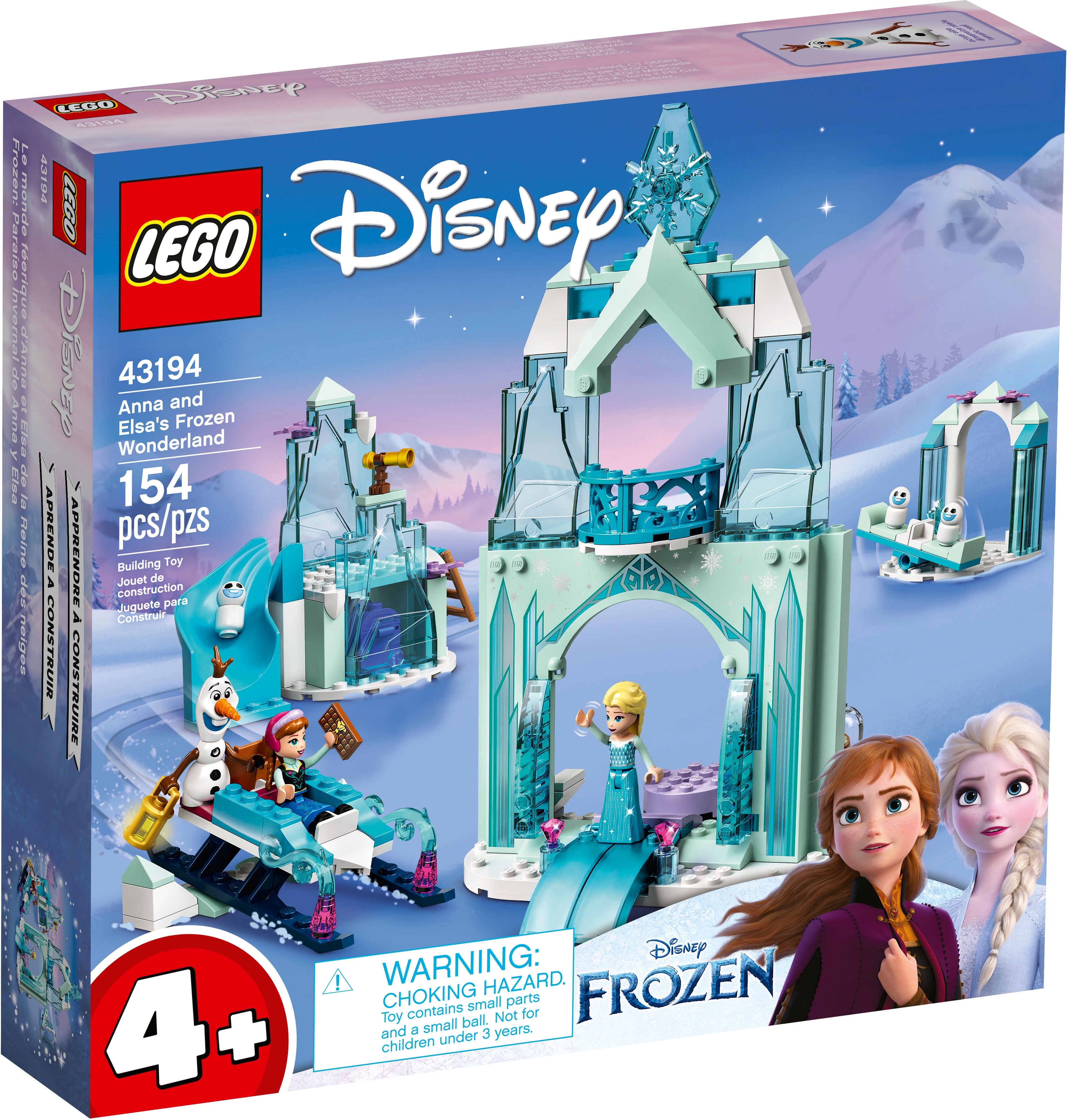 onenigheid Illusie winnaar Anna and Elsa's Frozen Wonderland 43194 | Disney™ | Buy online at the  Official LEGO® Shop US