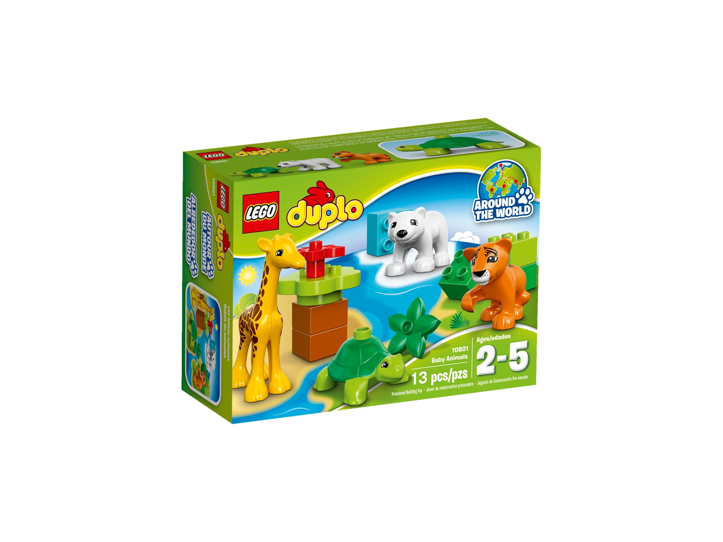 Duplo 1x Lego Duplo Animal Bébé Lion Foncé Terre Orange Zoo Cirque Chat 2334c03pb01 