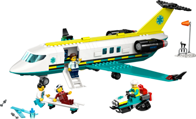 Emergency Air Ambulance Airplane