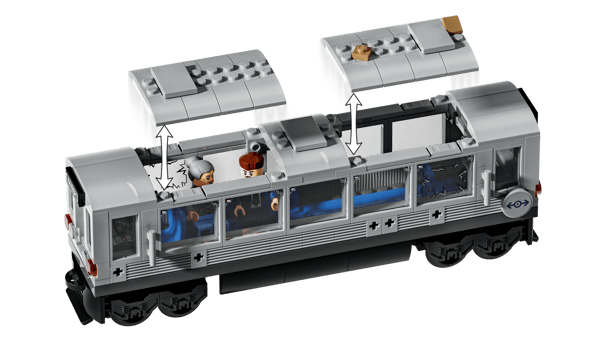 LEGO 76321 La scène du train de Spider-Man et Docteur Octopus — visuel 5 sur 8