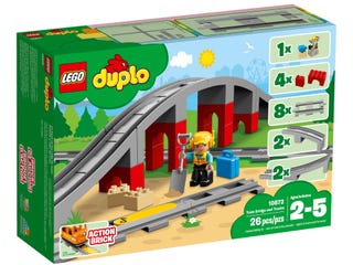 LEGO® 10872 – Ponte e binari ferroviari