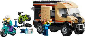 Le camping-car d’aventures et ses VTT