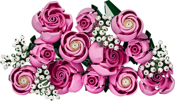 Buket af pink roser