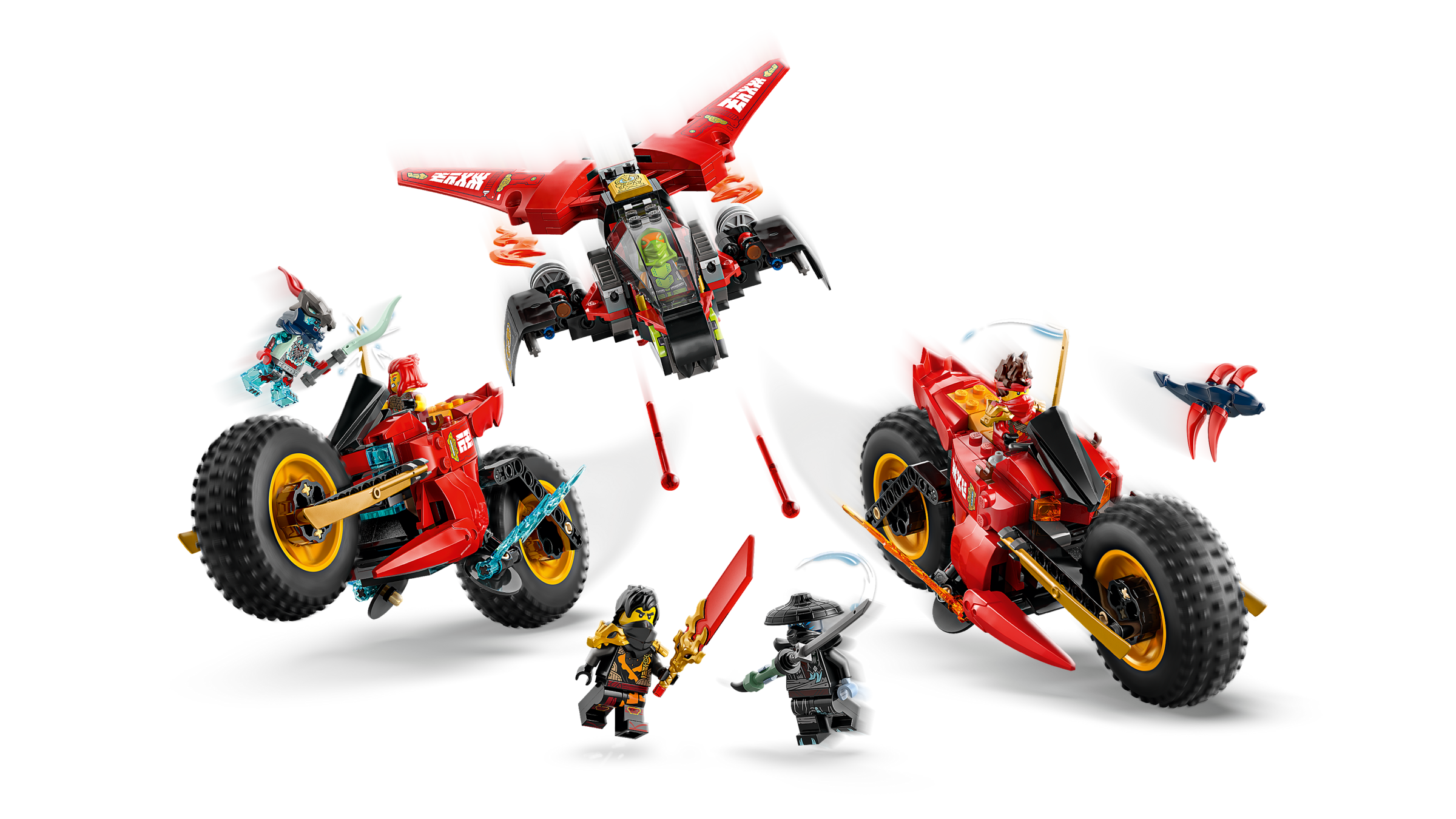 @さま Ninja Combat Vehicle 71844 | NINJAGO® | Buy online at the