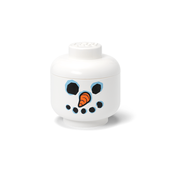 LEGO 5009863 Petite boîte de rangement Tête de bonhomme de neige