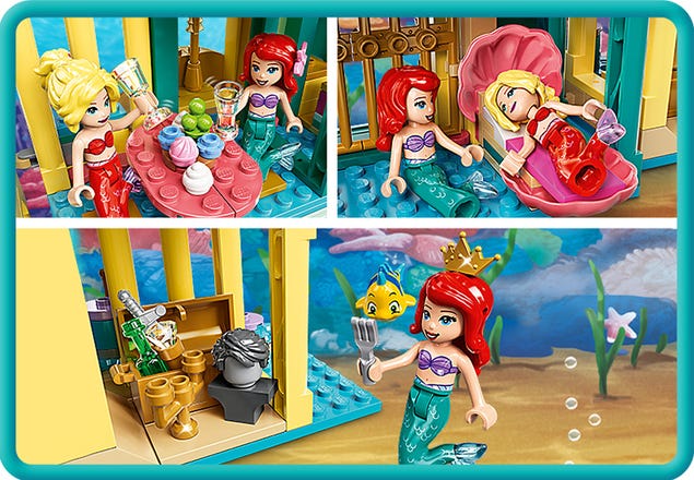 LEGO Disney Princess Palacio Submarino de Ariel 43207 — Distrito Max
