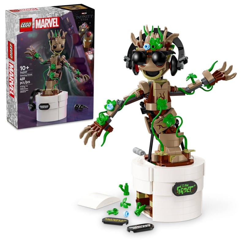 Dancing Groot 76297 | Marvel | Buy online at the Official LEGO® Shop US