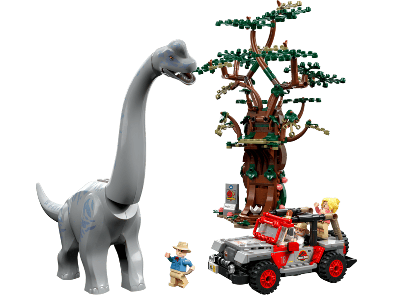 La scoperta del Brachiosauro — set LEGO 76960