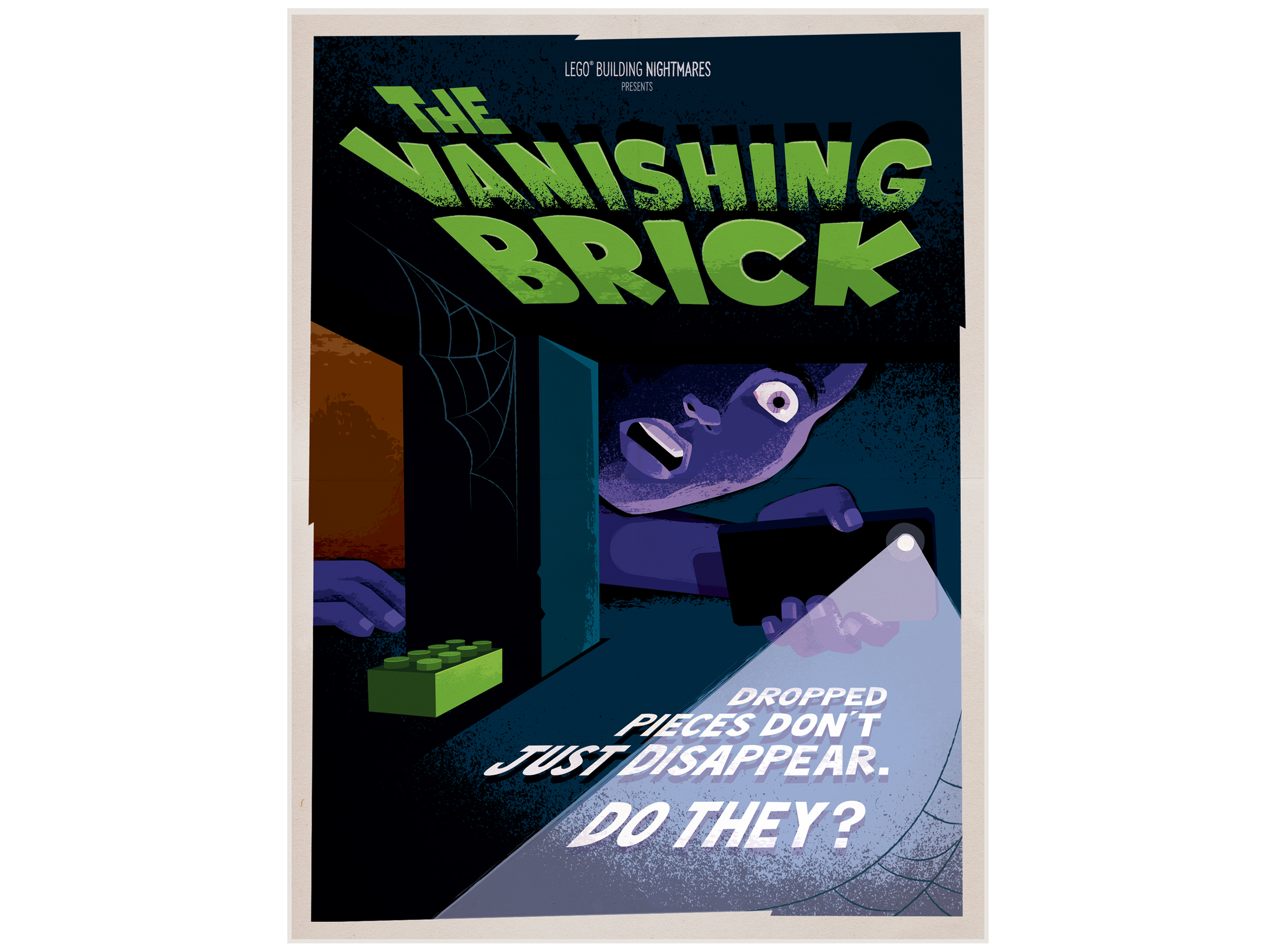 Halloween Poster - The Vanishing Brick