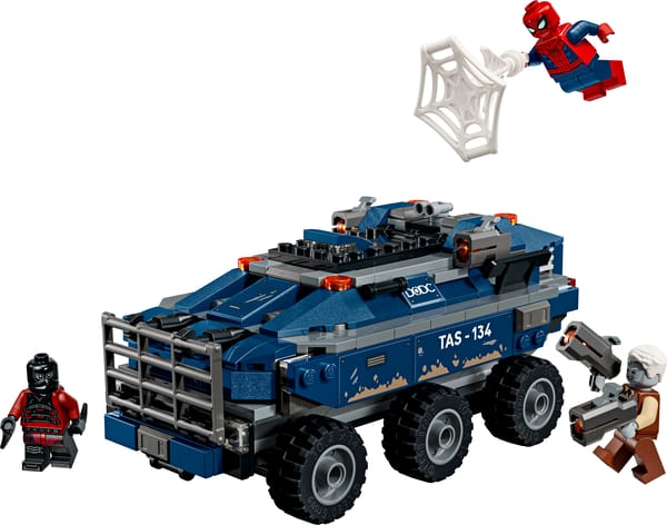 Spider-Mans fængselstransport-jagt