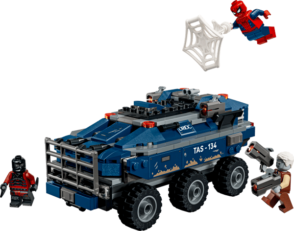 LEGO 76349 La poursuite en prison mobile de Spider-Man