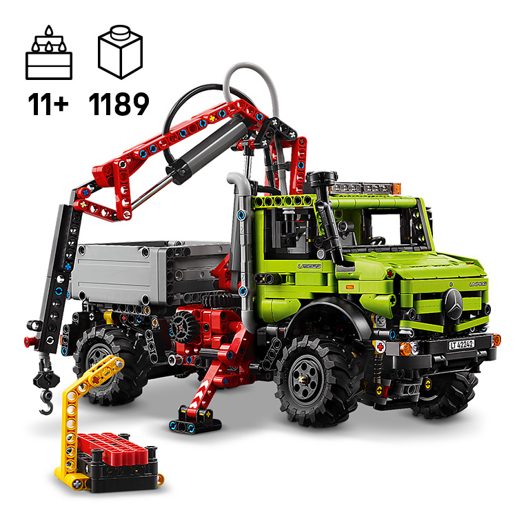 Mercedes-Benz Unimog U 5023 with Crane 42242 | Technic™ | Buy