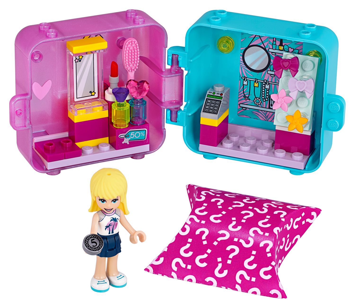 Le cube de jeu shopping de Stéphanie