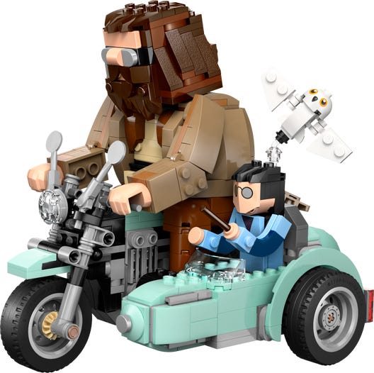 LEGO 76443 - Hagrid™ og Harrys motorcykeltur