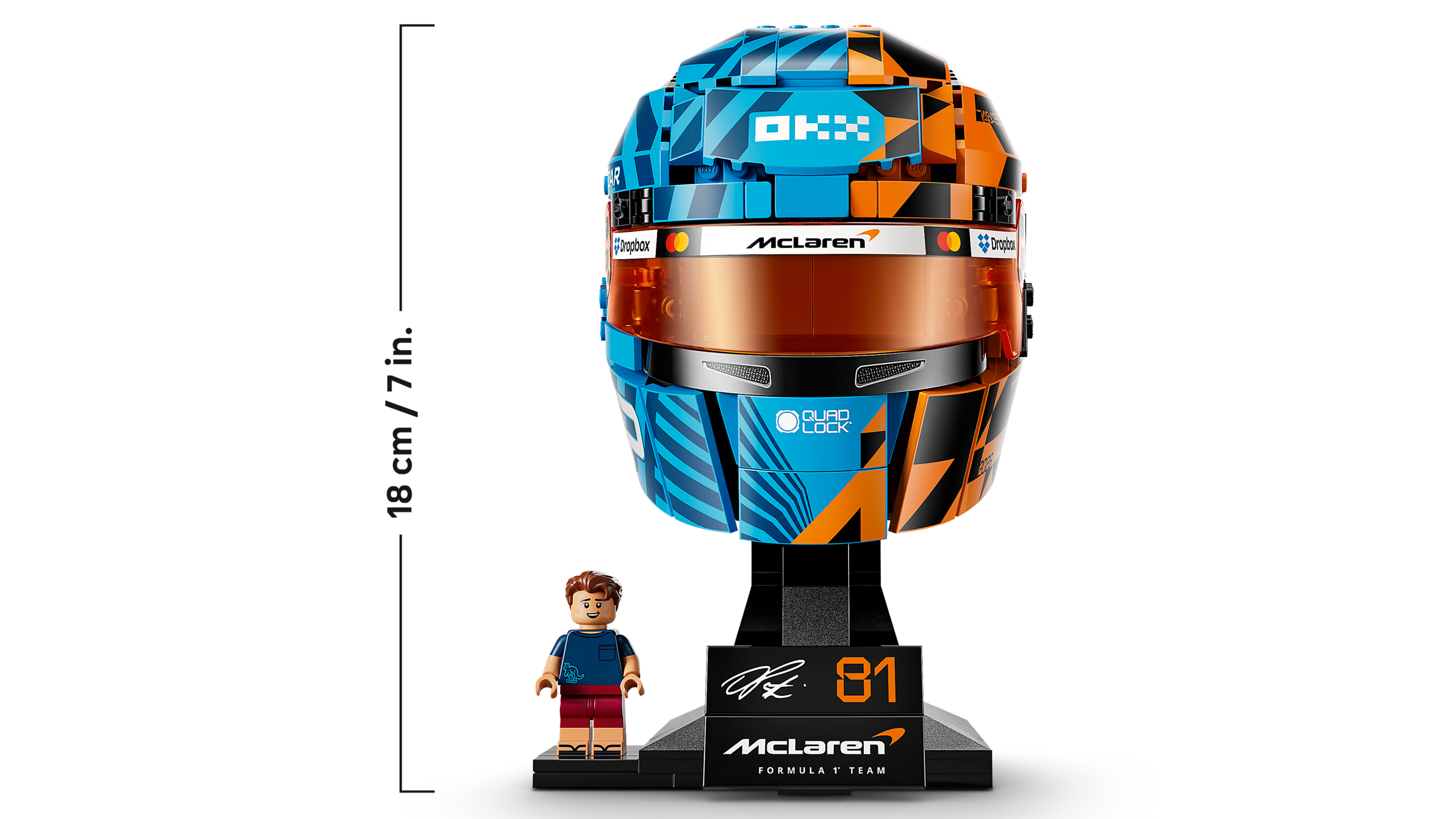 McLaren Mastercard F1® Team オスカー・ピアストリのヘルメット 43017