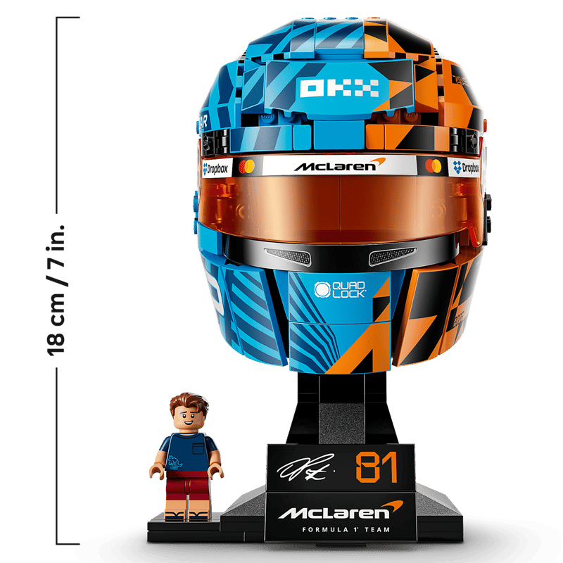 McLaren Mastercard F1® Team オスカー・ピアストリのヘルメット 43017 McLaren Mastercard F1® Team オスカー・ピアストリのヘルメット 43017