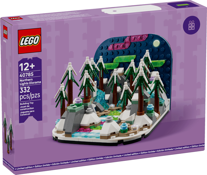 LEGO Northern Lights Diorama 40785