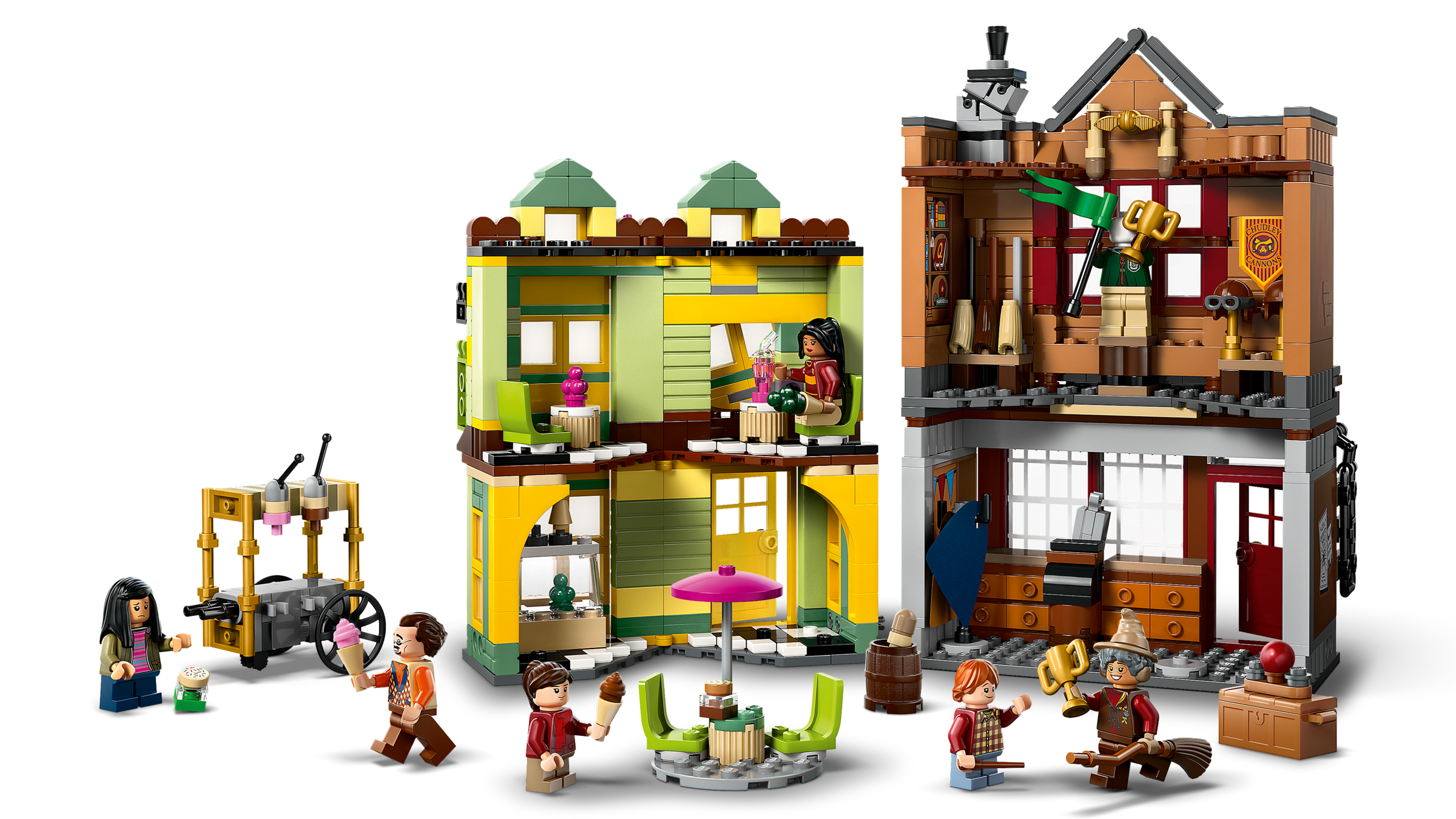 高級クィディッチ用具店＆フローリアン・フォーテスキュー・アイス