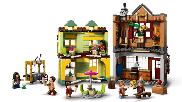 LEGO 76452 Magasin d'accessoires de Quidditch™ et marchand de glaces — visuel 3 sur 8