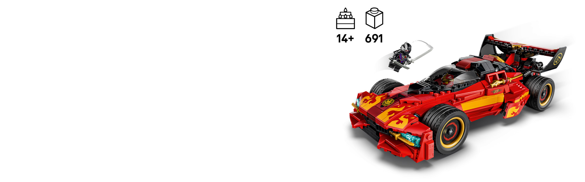 X-1 Ninja Charger 15th Anniversary 71867 | NINJAGO® | Buy online
