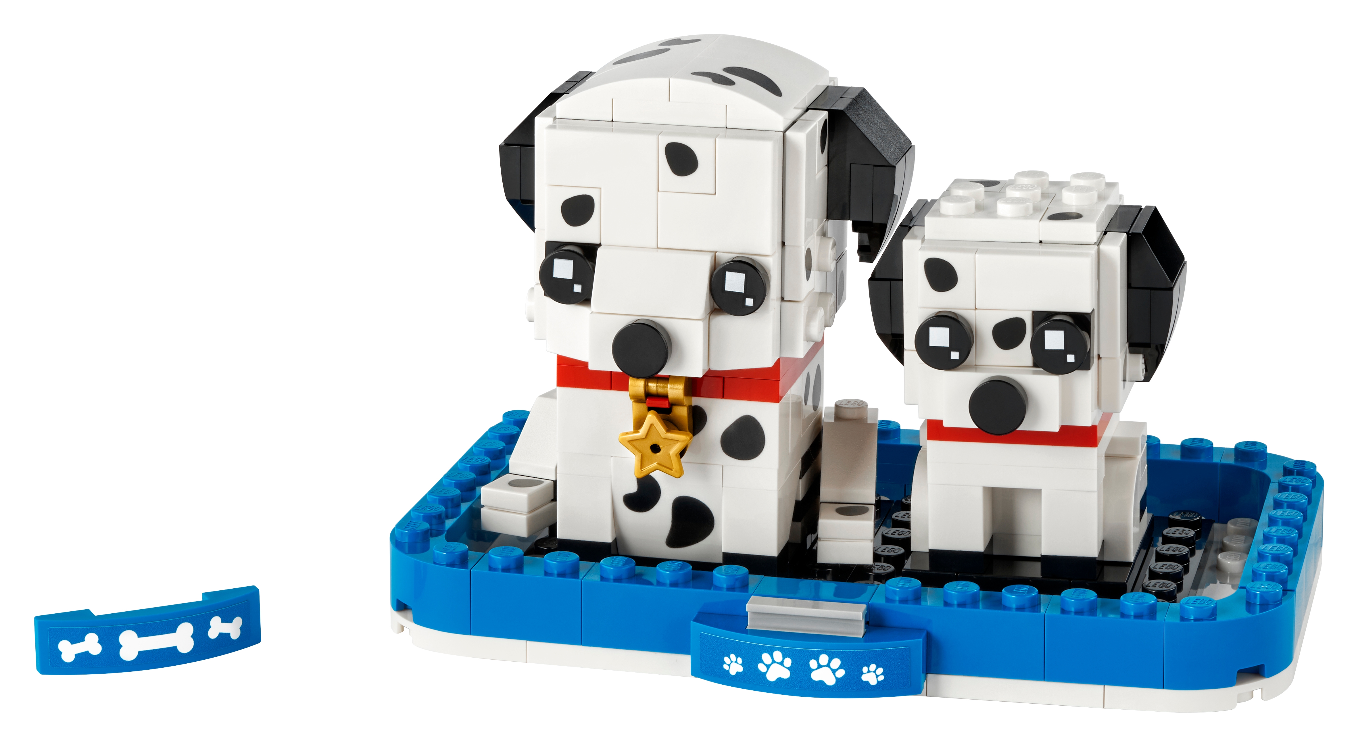 Lego Brickheadz Pets 40479: Dalmatian Dog and Puppy Set - Perfect for Animal Lovers