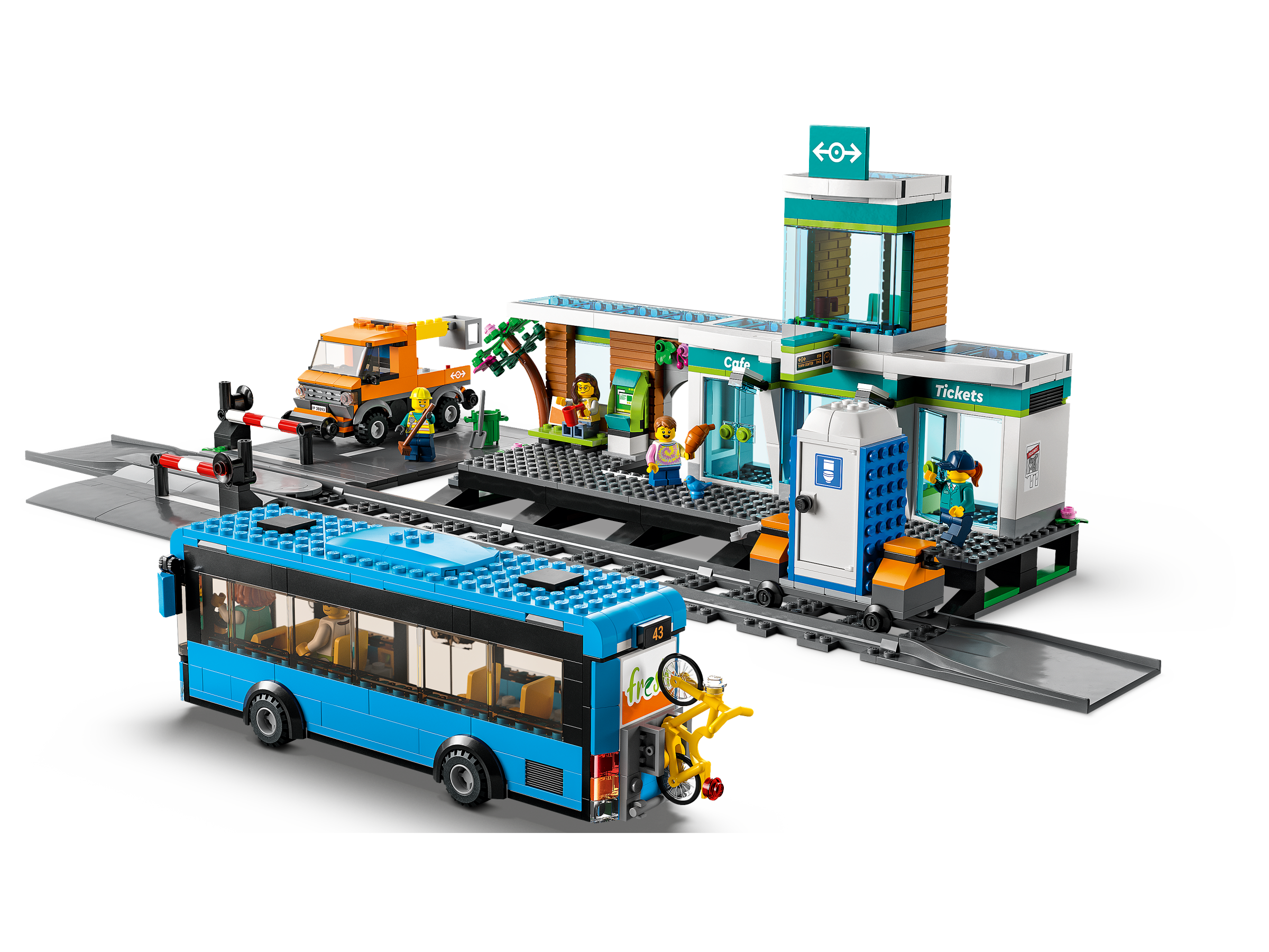 Interpretive vogn Il Train Station 60335 | City | Buy online at the Official LEGO® Shop US