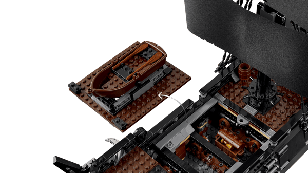 LEGO 10365 Le bateau pirate du capitaine Jack Sparrow — visuel 8 sur 8
