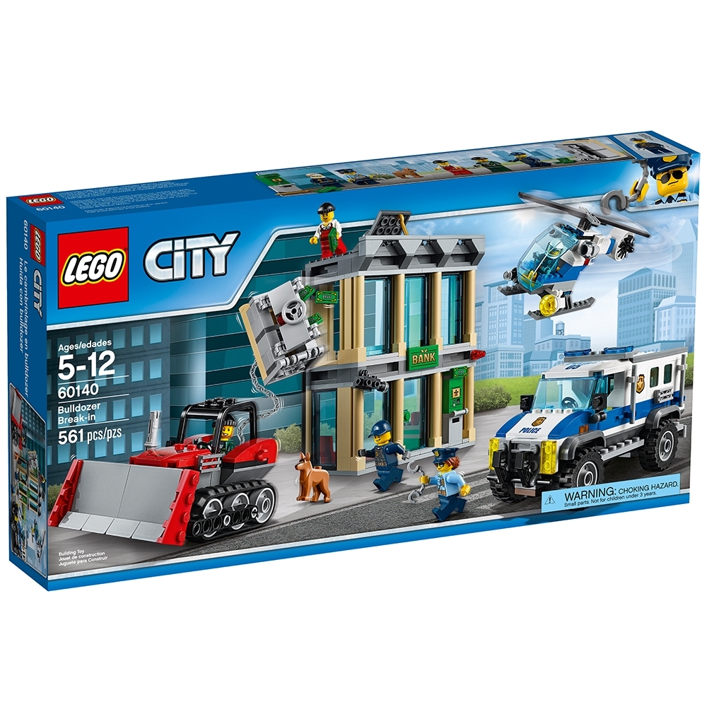 skulder frugthave Langt væk Bulldozer Break-in 60140 | City | Buy online at the Official LEGO® Shop US