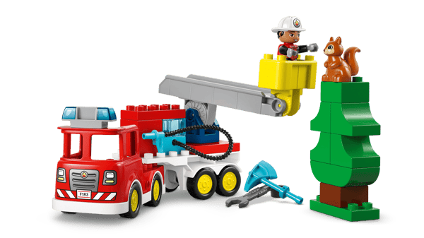 LEGO 10473 Le camion de pompiers — visuel 7 sur 8
