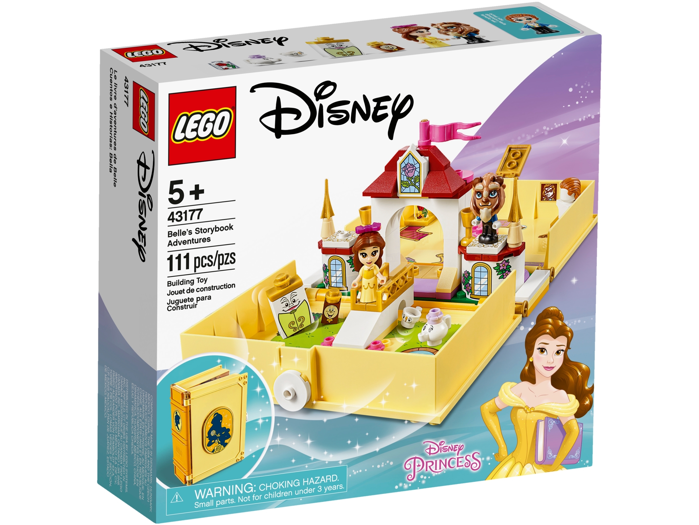 LEGO Belle's Storybook Adventures Disney Princess 43177 for sale online