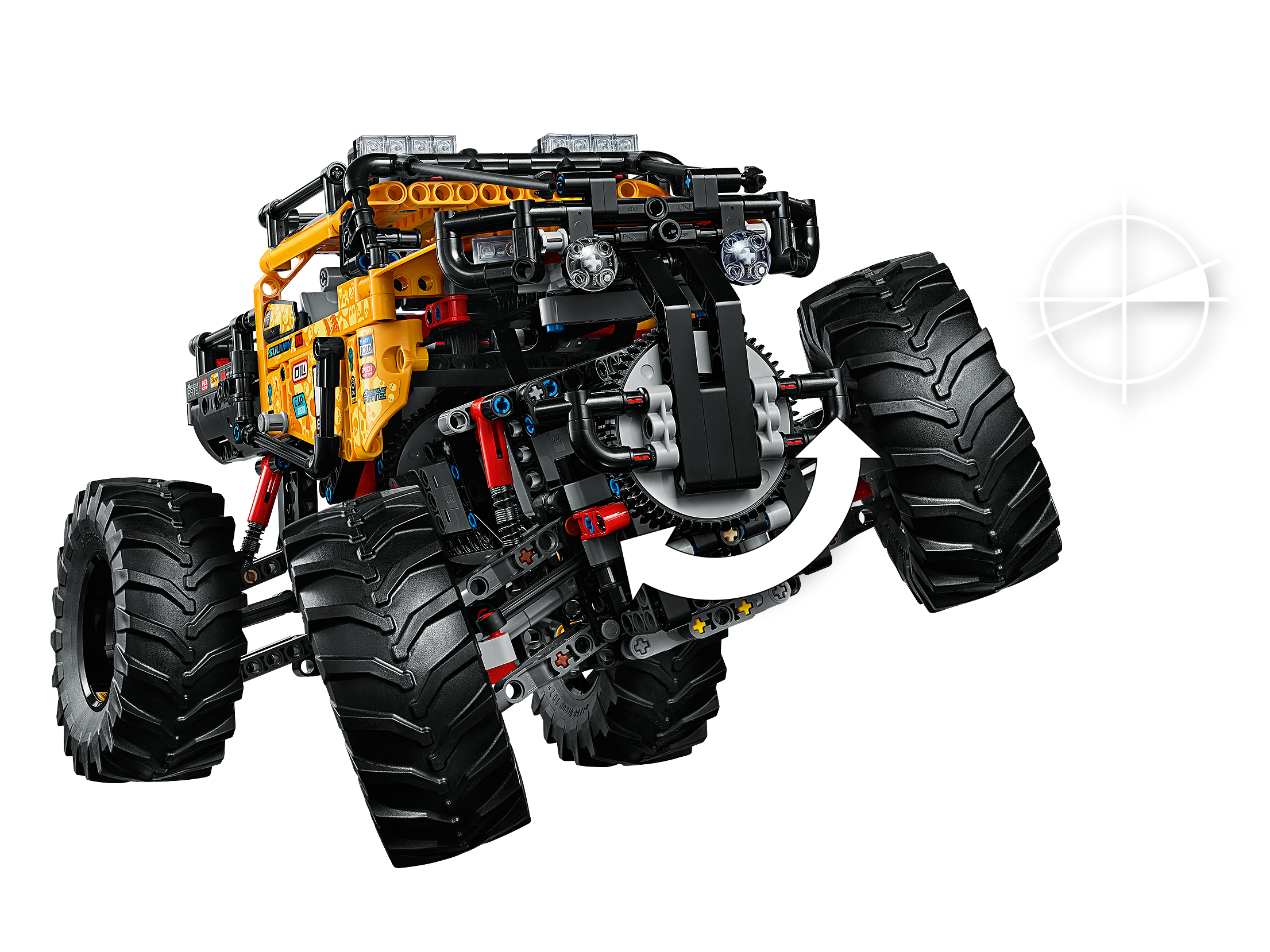 LEGO Technic Tire x 4 w/ LBG Rims New - Truck, Car, Off-road 