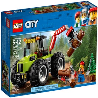 Forest Tractor 60181 City | Buy online at the LEGO® Shop