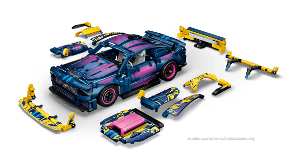 LEGO 42236 Voiture Ford Mustang GT à personnaliser — visuel 6 sur 8