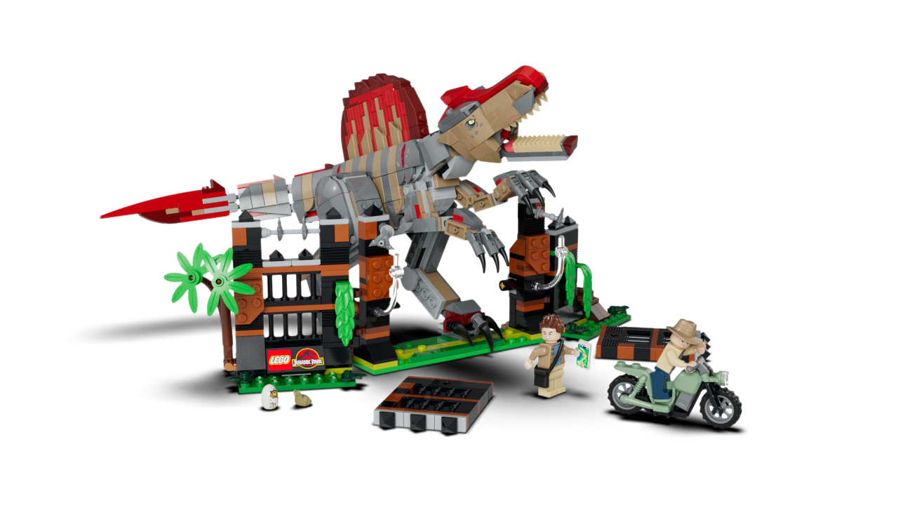 Spinosaurus Dinosaur Escape 77982 | Jurassic World™ | Buy online