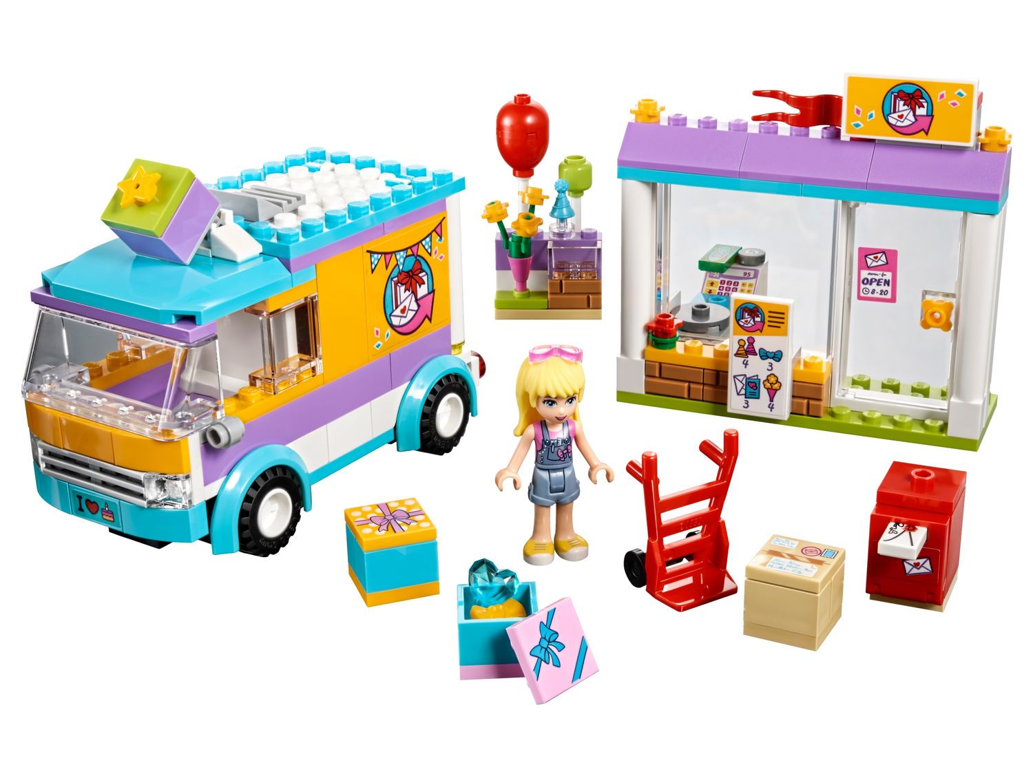 Heartlake Gift Delivery 41310 Friends Buy online at the Official LEGO® Shop DK