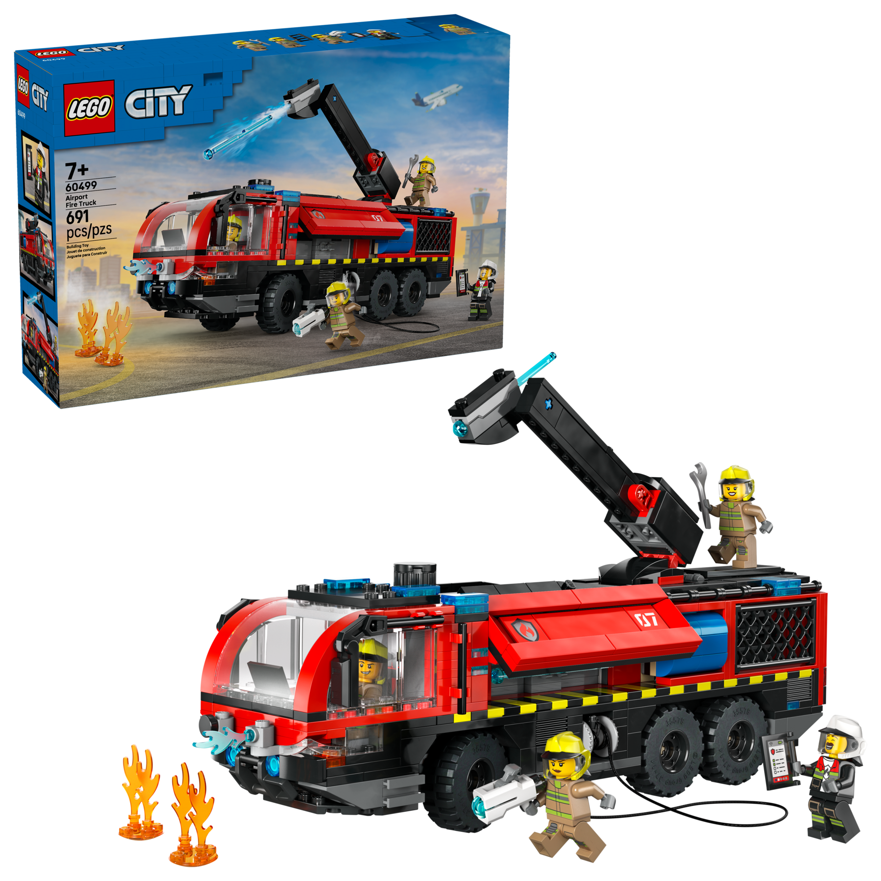 Lego City 60499 Airport Fire Truck