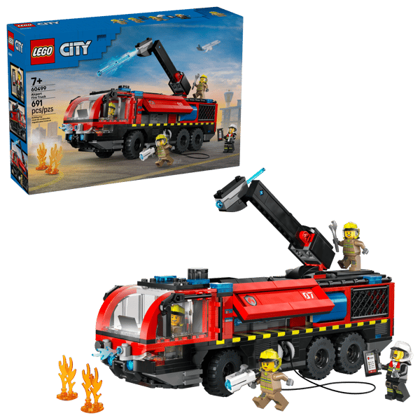 LEGO 60499 Le camion de pompiers de l'aéroport — visuel 2 sur 8