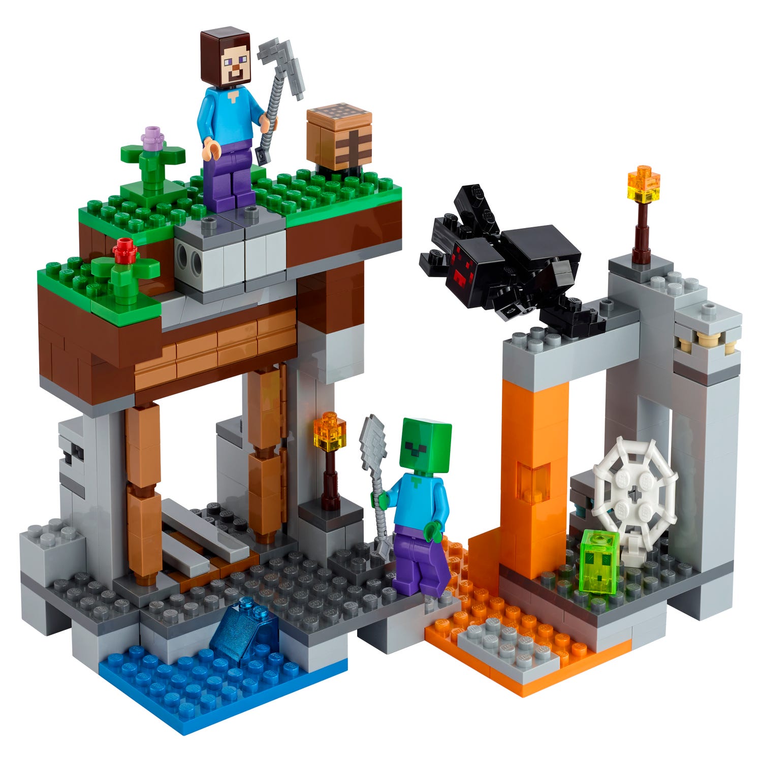The Abandoned Mine 21166 | Minecraft® | Buy online at the Official LEGO®  Shop GB
