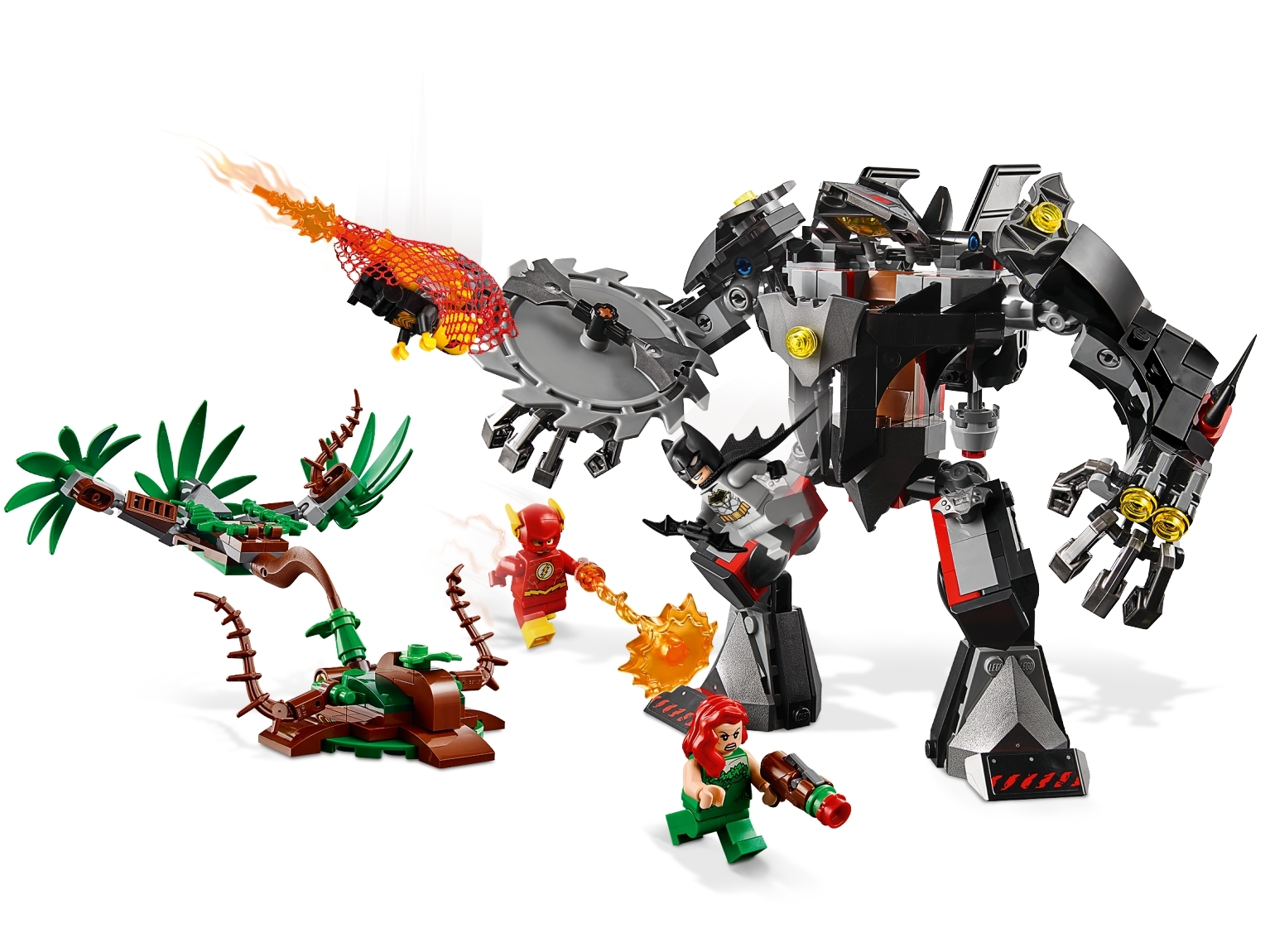 Lego Poison Ivy Figurine-Split de lego batman 76117 