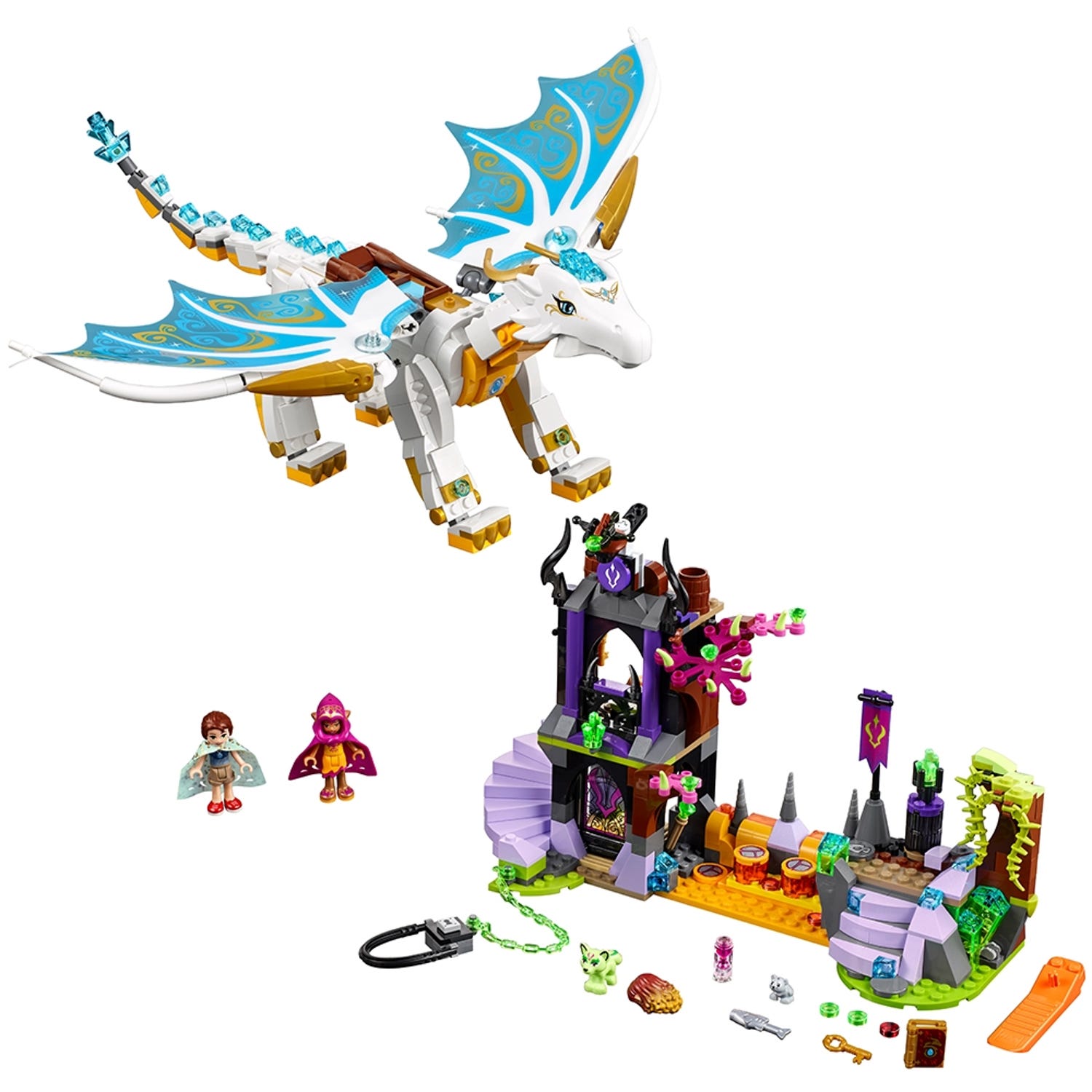 Lige romanforfatter delikatesse Queen Dragon's Rescue 41179 | Elves | Buy online at the Official LEGO® Shop  US