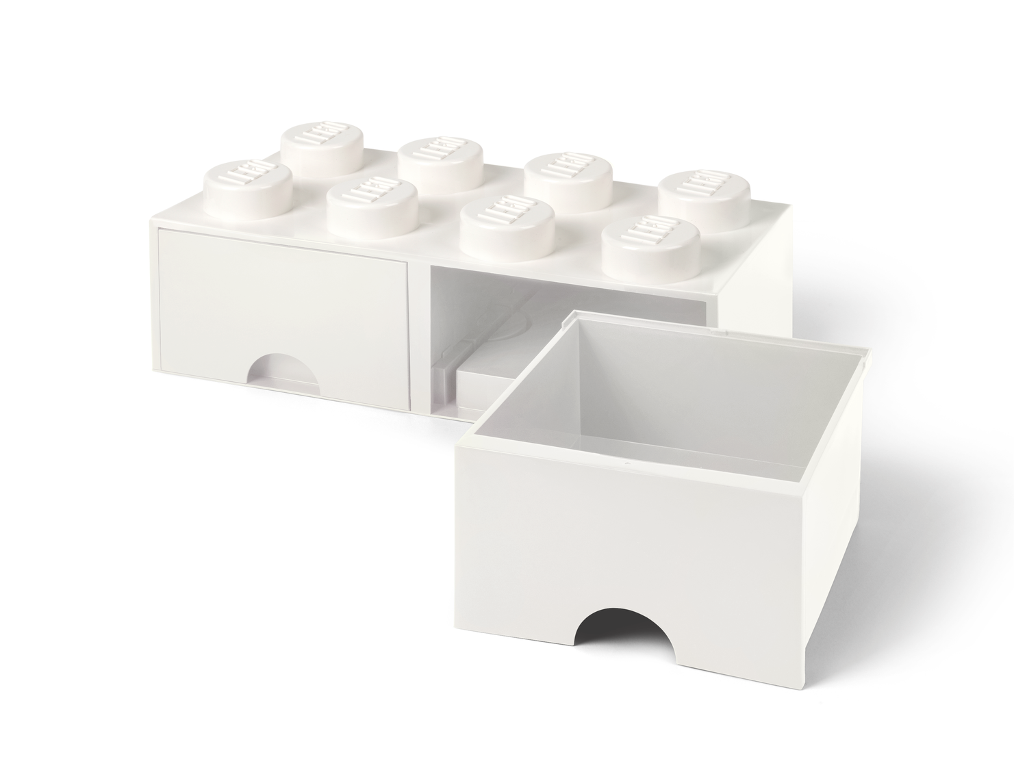 Brique 8 tenons avec tiroirs – blanc 5006209 | Autre | Boutique LEGO® officielle FR