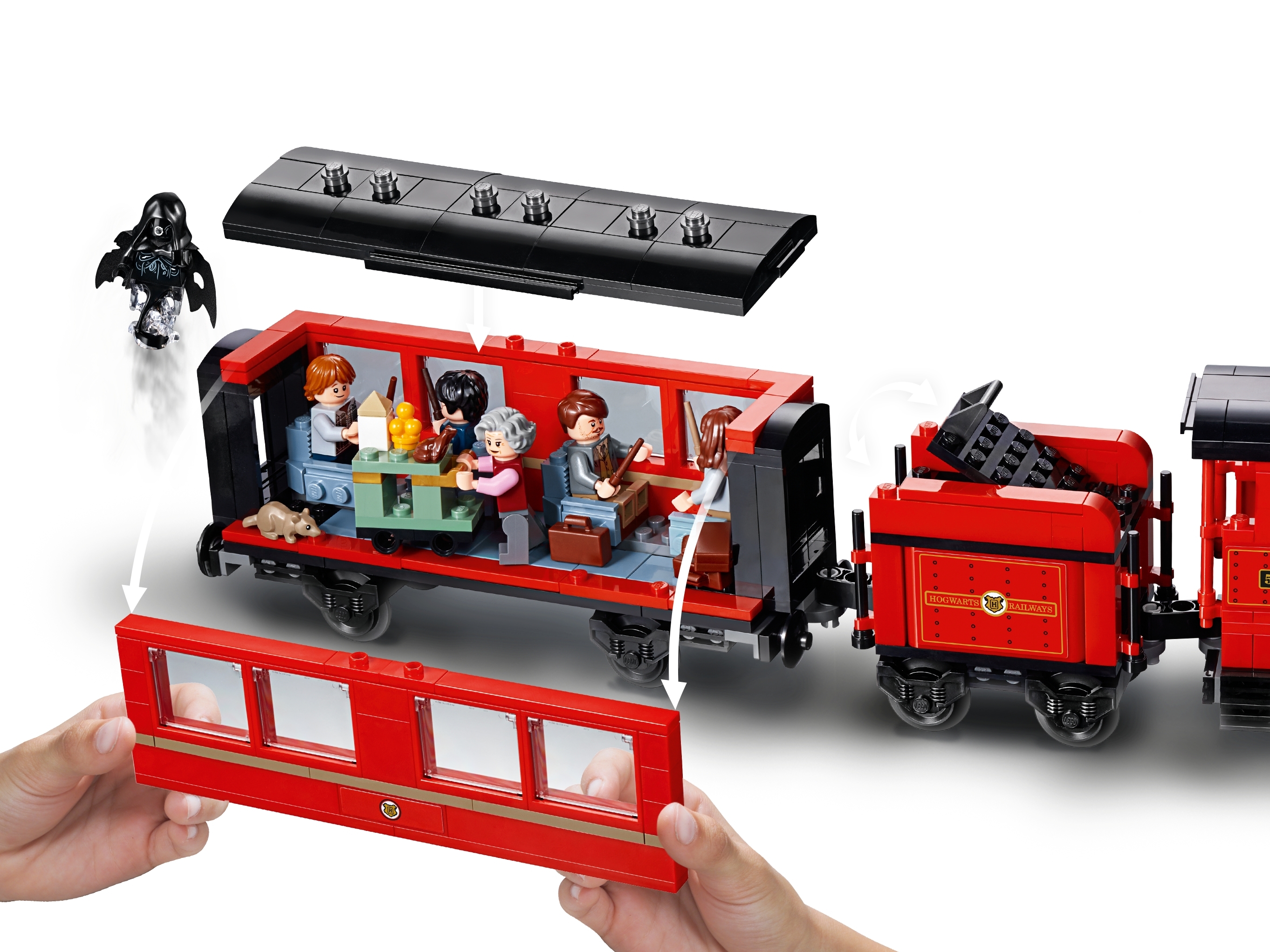 Lego Harry Potter Hogwarts Express 75955 Lokomotive und Tender Zug 