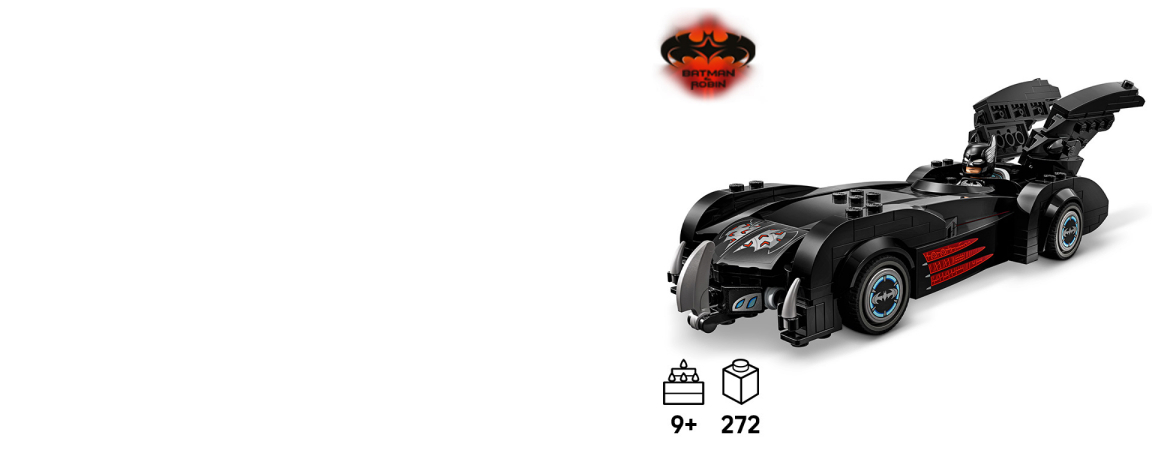 Batman & Robin™ Batmobile™ 76333 | Batman™ | Buy online at the